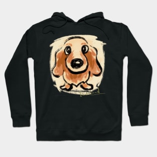 Dachshund Sketch Hoodie